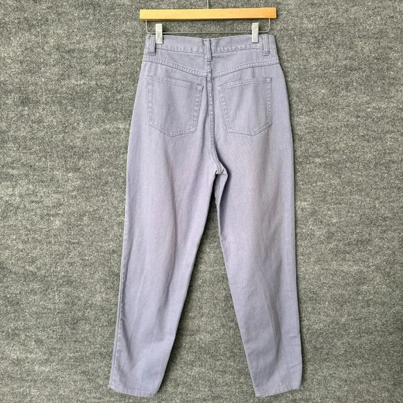 Vintage 90s NY Jeans Womens 6 Mom Easy Fit Faded Purple High Rise Tapered Denim - Picture 3 of 15